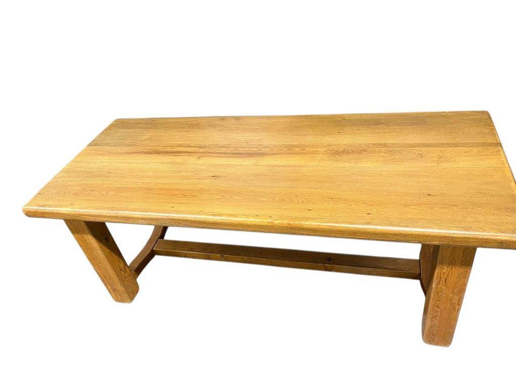 XL vintage dining table in solid wood