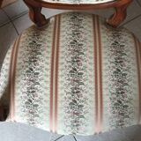 Set of 2 armchairs type cabriolet