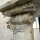 Set of 4 marble columns or pedestals.