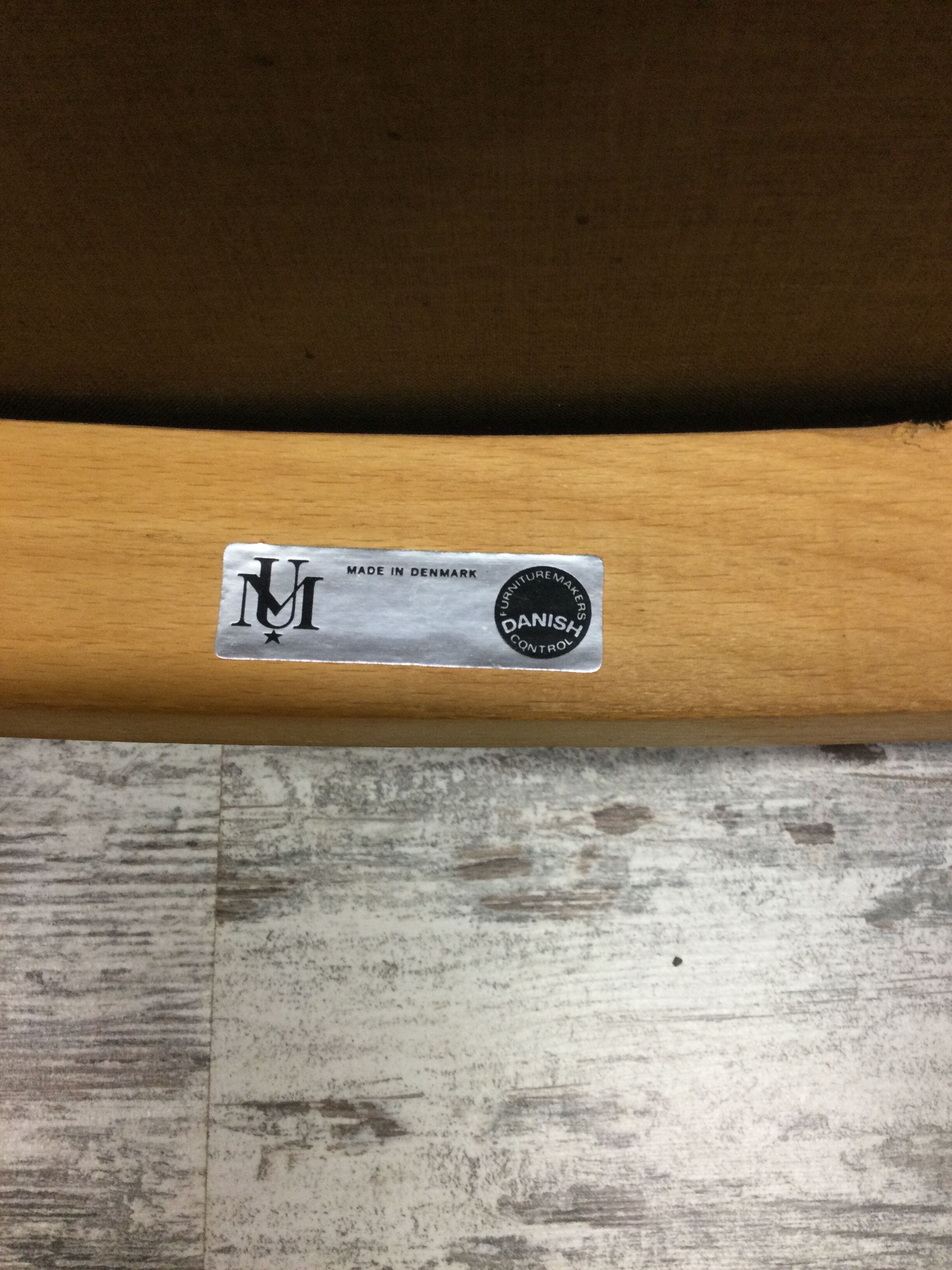 4 Samcom chairs by Johannes Andersen