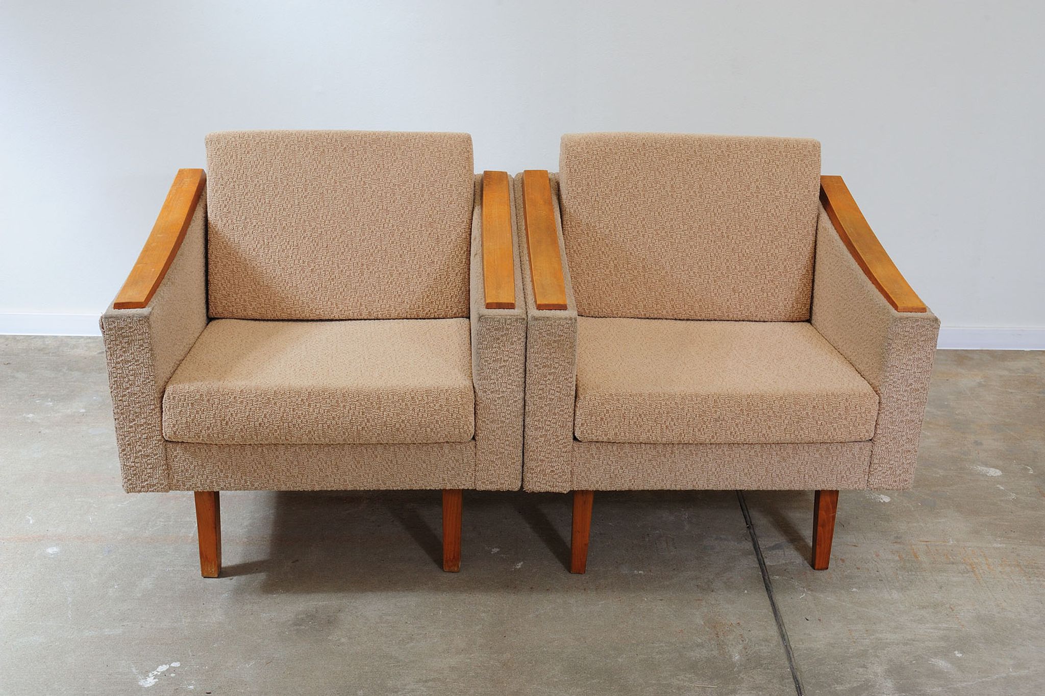 Paire de fauteuils années 1970 Tchécoslovaquie