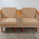Pair of armchairs 1970s Czechoslovakia