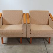 Paire de fauteuils années 1970 Tchécoslovaquie