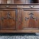Louis XVI two-body buffet stamped in walnut, 19th century.
