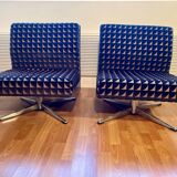 2 fauteuils chauffeuses année 60