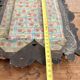 Mirror Frame Terracotta Bronze Patina Rocaille Scrolls Louis XV Style