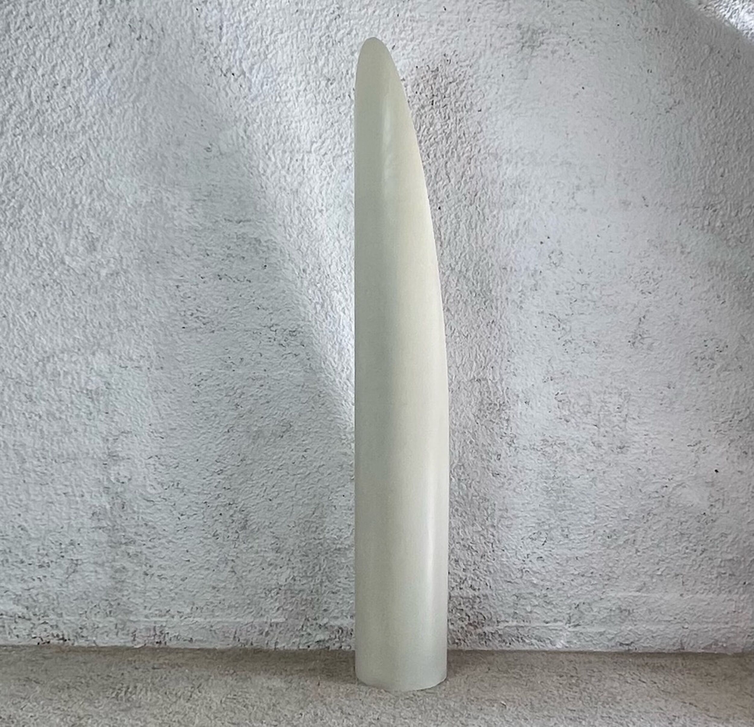 Lipstick Mirror in Ivory by Rodolfo Bonetto for Olivari, 70s