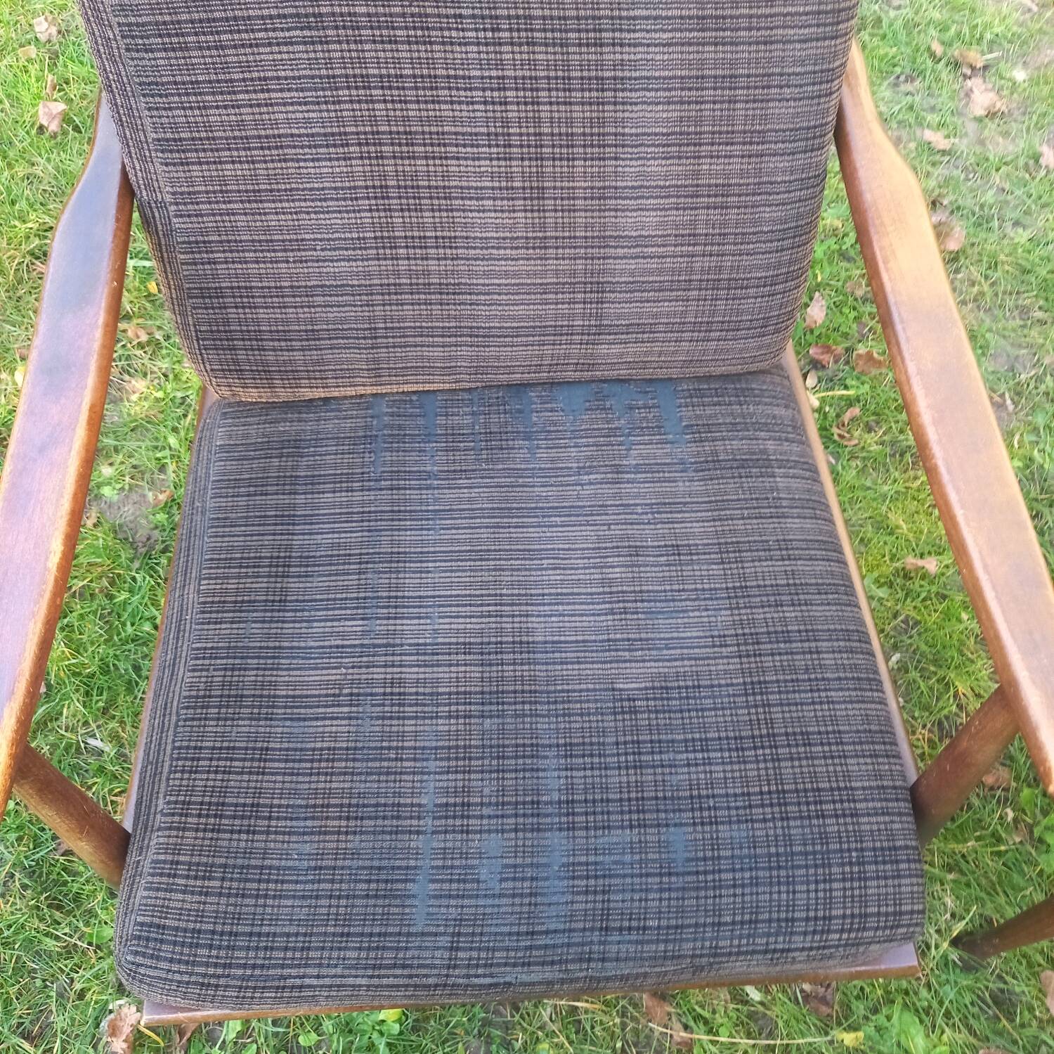 Pair of Scandinavian-style armchairs