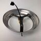 Antique ceiling light or vintage wall light in xl opaline