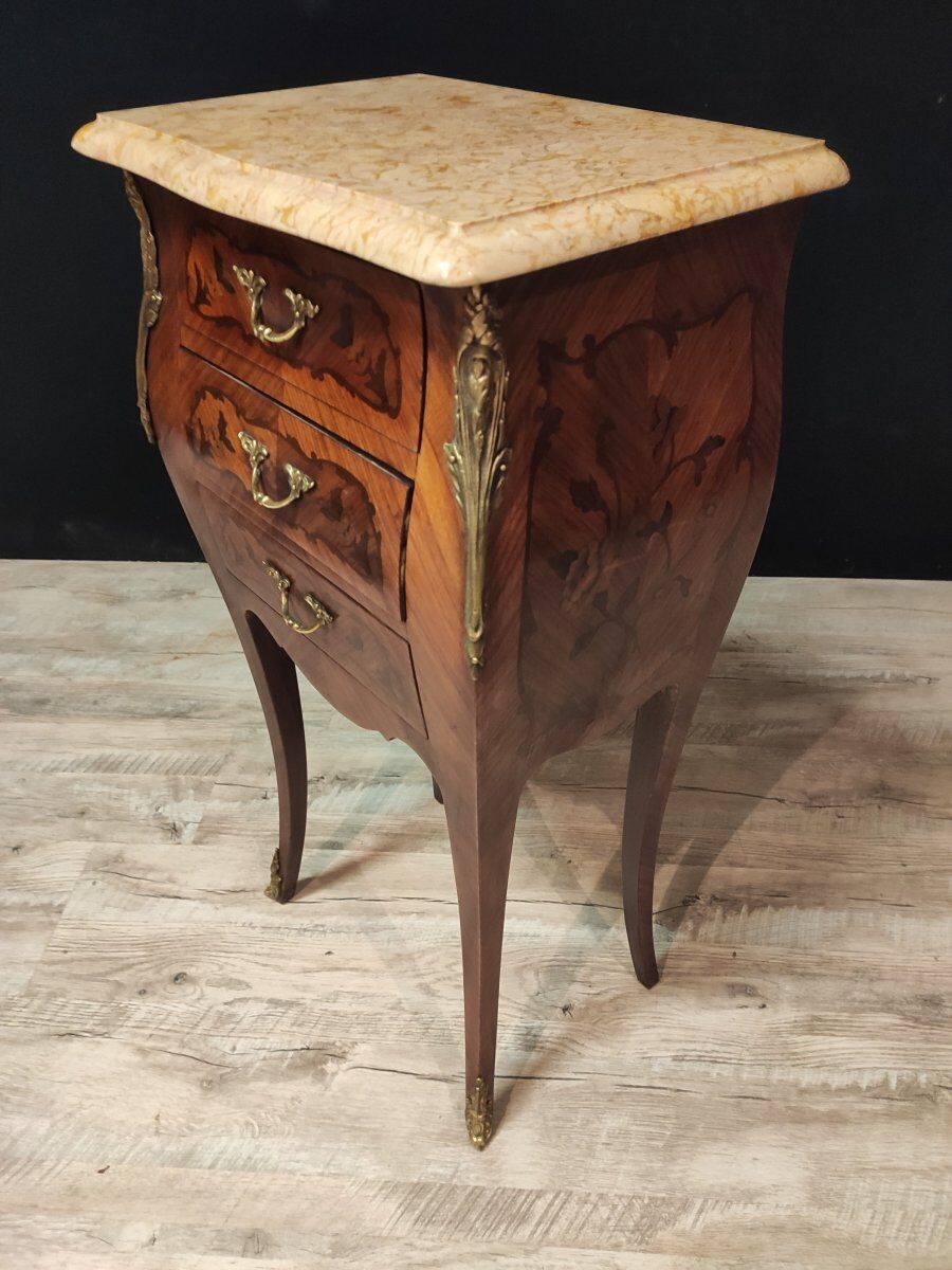 Pair of bedside Louis XV style