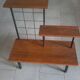 Wood and iron shelf 1950