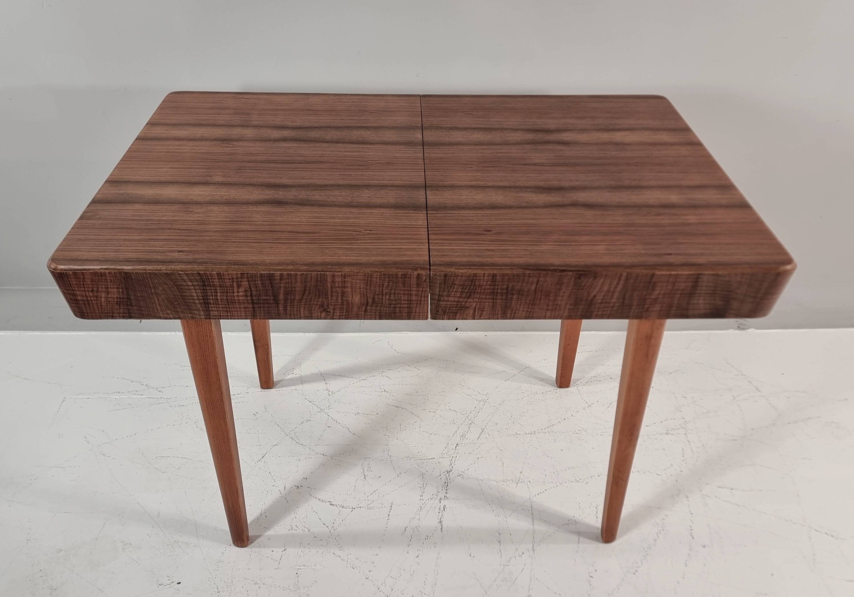 Art Deco Dining Table in Walnut, 1960s