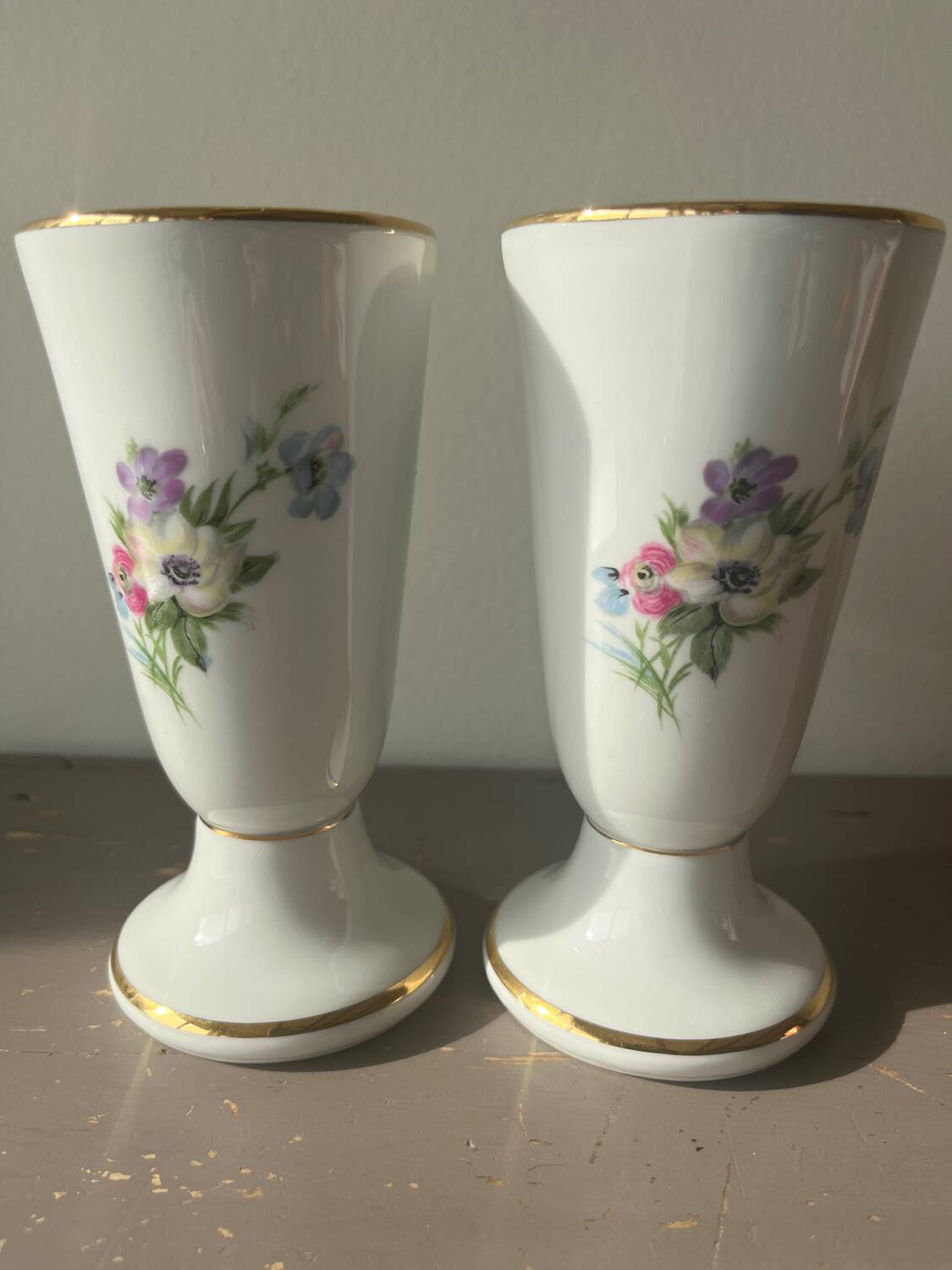 Duo de mazagrans Limoges Dumas