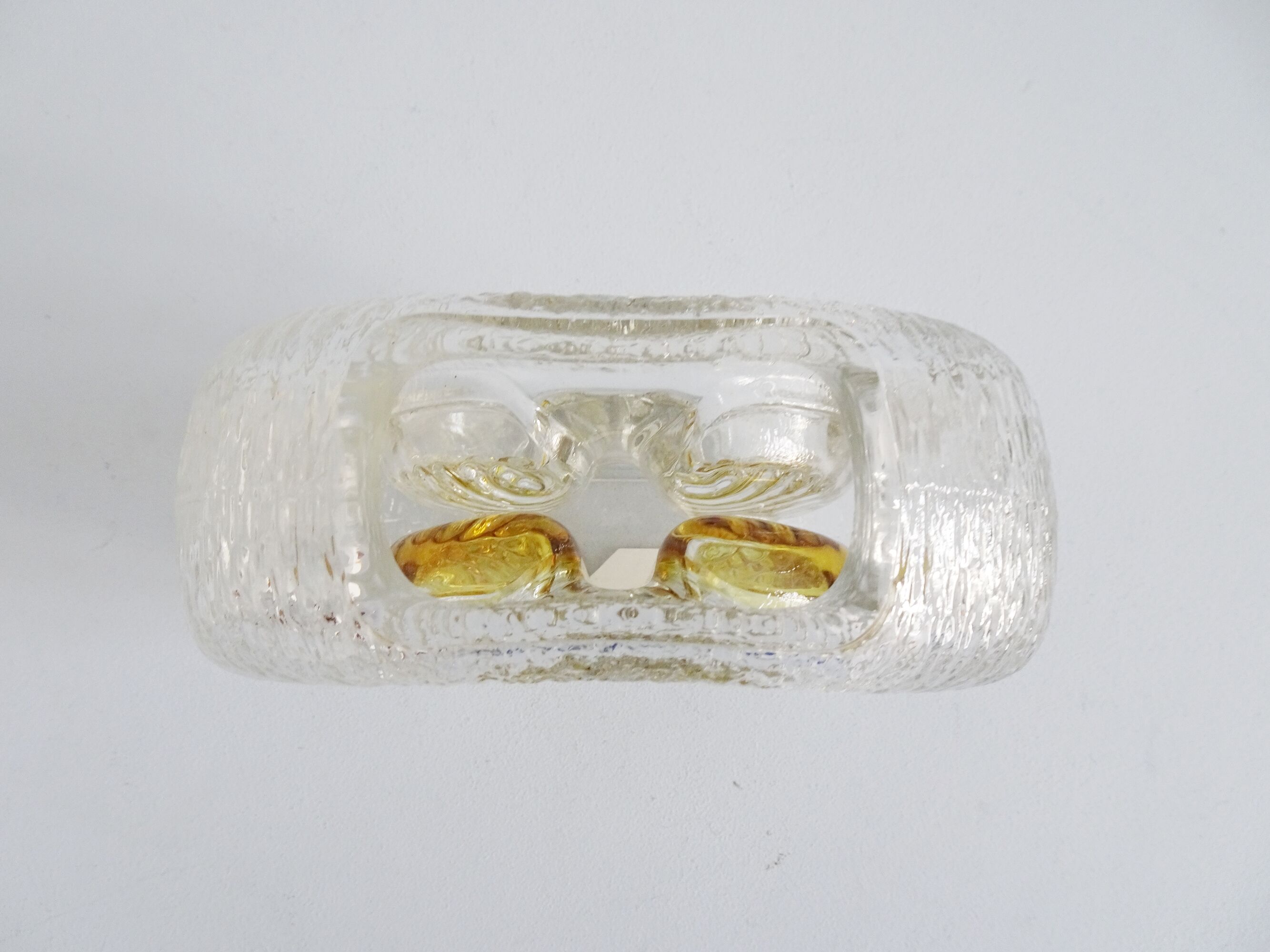 Vase en verre de Walther 1960