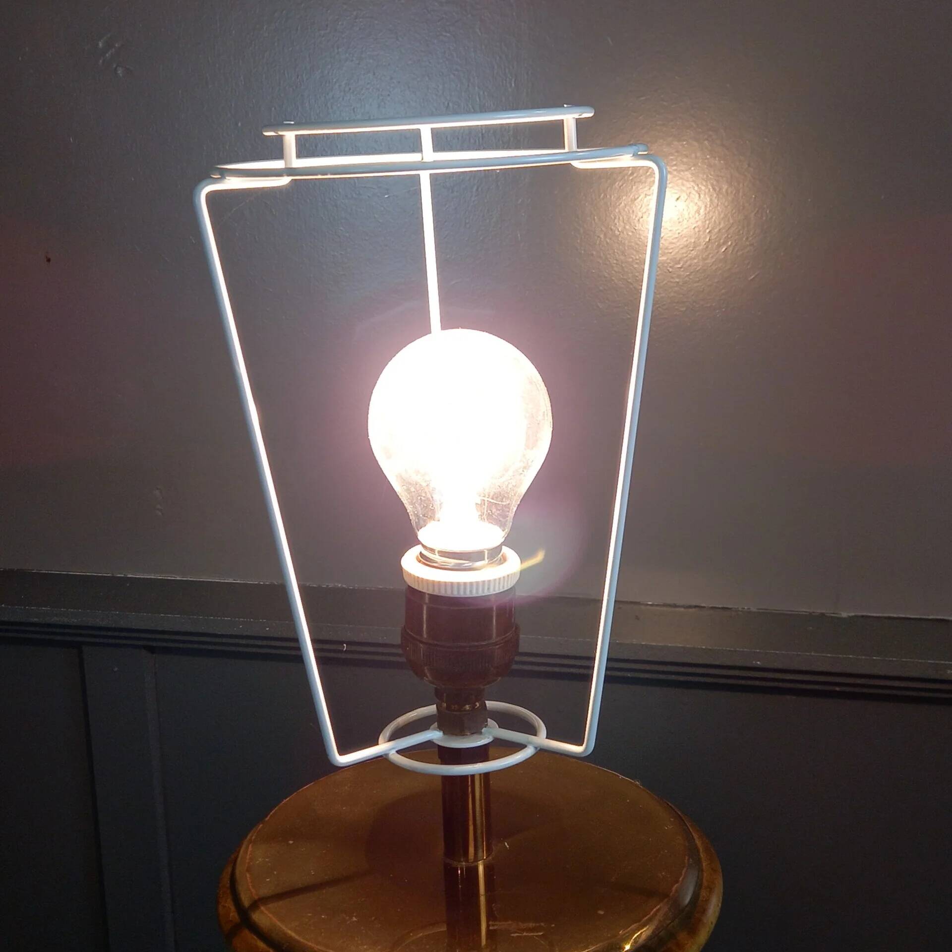 Lampe de table en céramique vintage