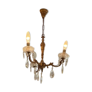 lustre ancien bronze