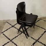 Stackable Pagholz Galvanitas S22 Compas Dining Room Chairs, 1960s