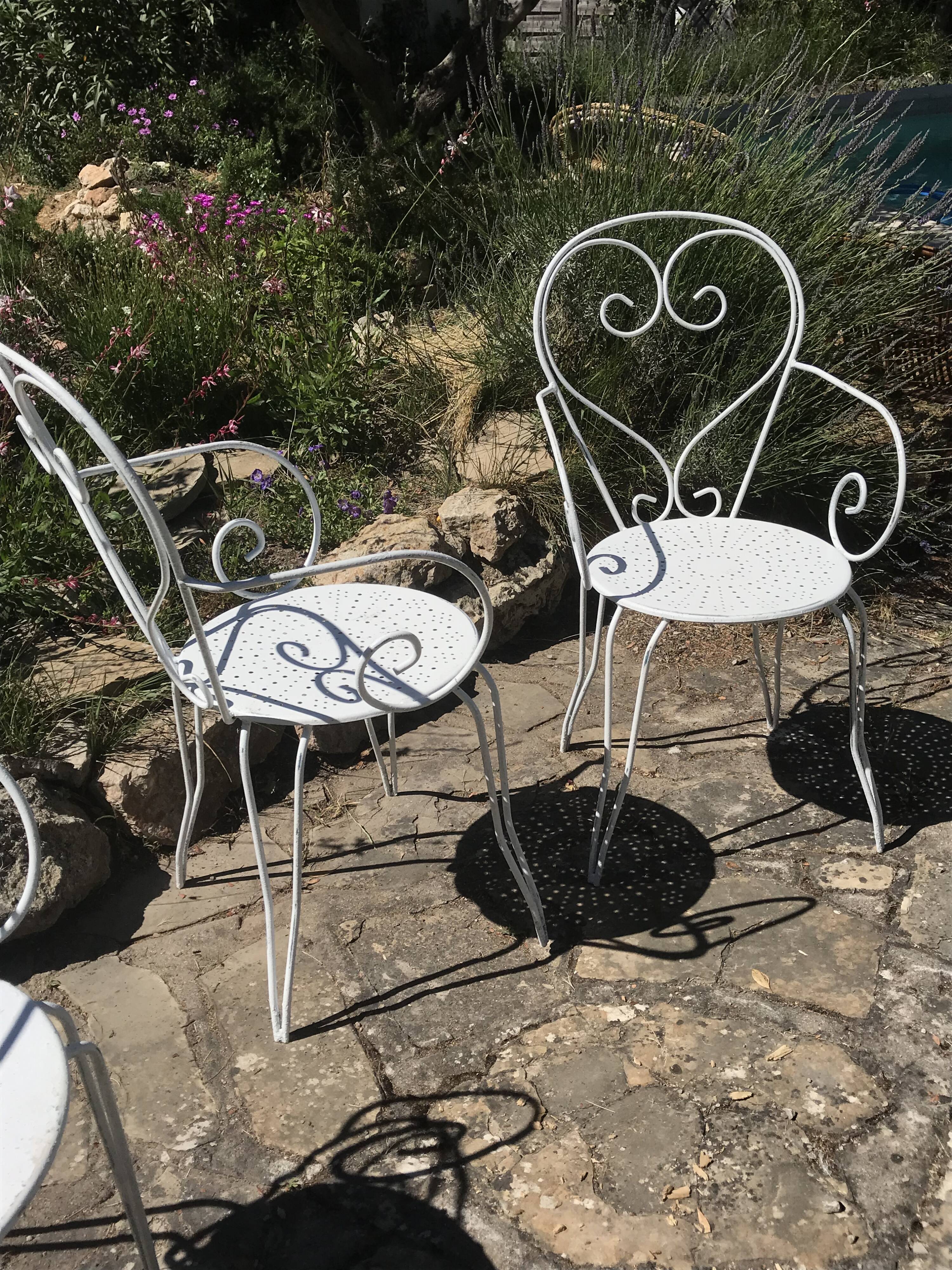 Vintage garden chairs