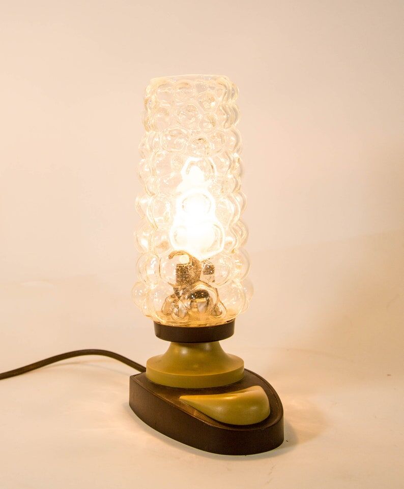 Set of 2 bedside lamps German design of the 60s