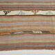 Tapis kilim persan aux couleurs douces (6 x 9 cm), tapis anatolien (179 x 267 cm)