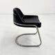 Orix Black Chair by Vittorio Parigi and Nani Prina for Molteni, 1970