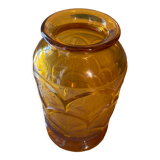 Vase jaune vintage