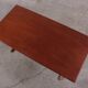 Table basse vintage en teck danois milieu du siècle 50er 60er