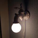 Vintage ceramic wall lamp tap with drop 80