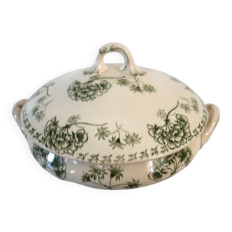 Small ironstone tureen "Palmyre" Sarreguemines