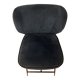 Chaise haute velours