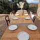 Table de ferme extensible