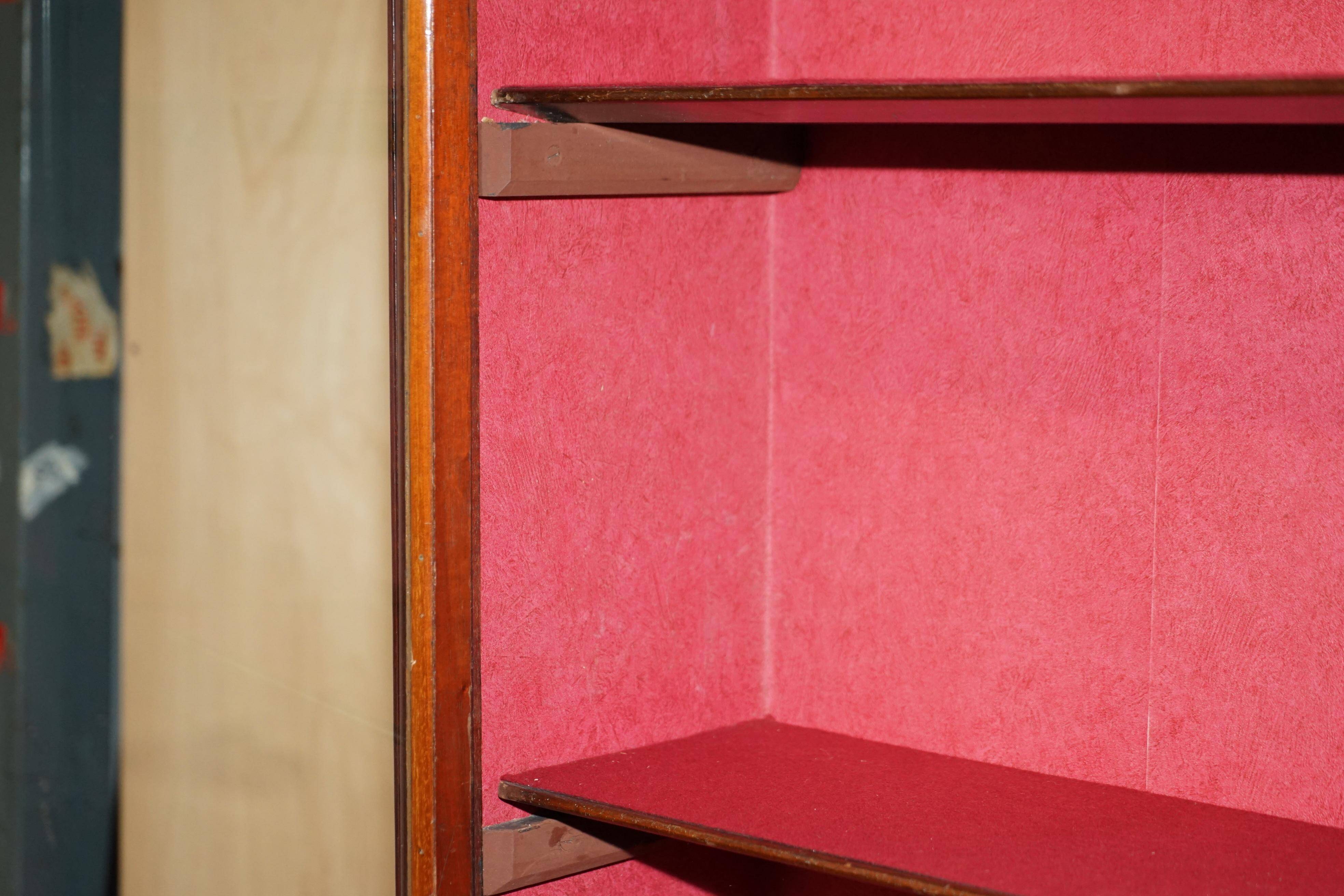 Large display cabinet in Victorian apothecary style.
