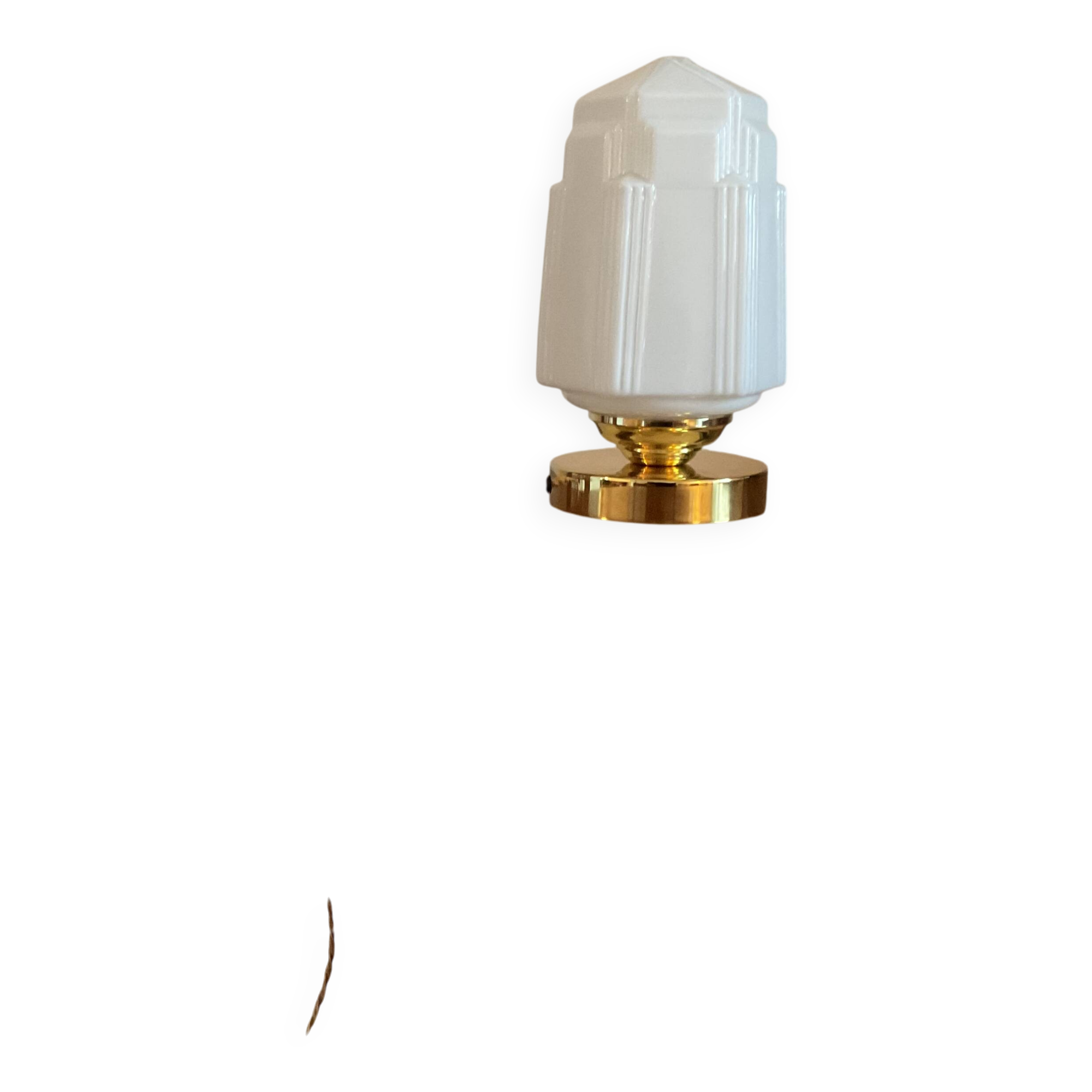 Art Deco skyscraper lamp