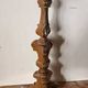Antique gilded wooden candlestick Louis XIV - XVIII century