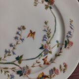 6 art nouveau dessert plates
