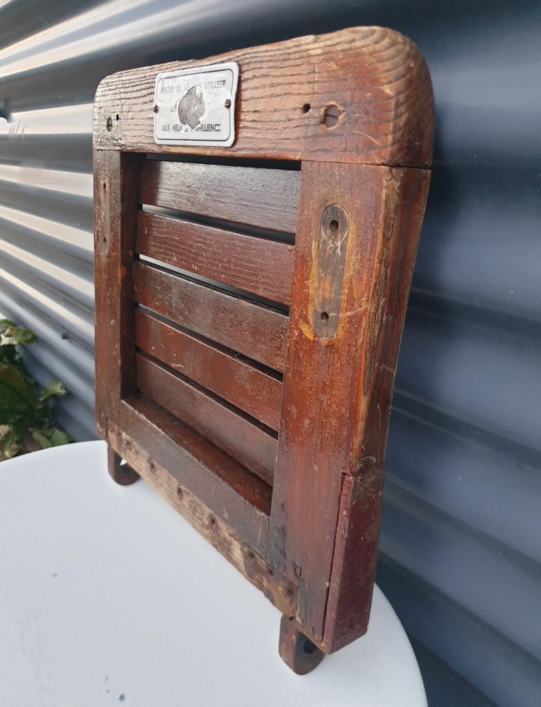 Strapontin metro Sprague 1920