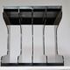 Space Age Vinyl Record Rack in Smoked Acrylic, 1970s
