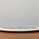 Assiette à gâteau en céramique allemande du milieu du siècle avec motifs floraux de Limburg, années 1960