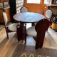 Chaises et table de salle à manger vintage par Szedleczky, années 1960, lot de 5
