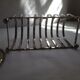 Taost door in silver metal