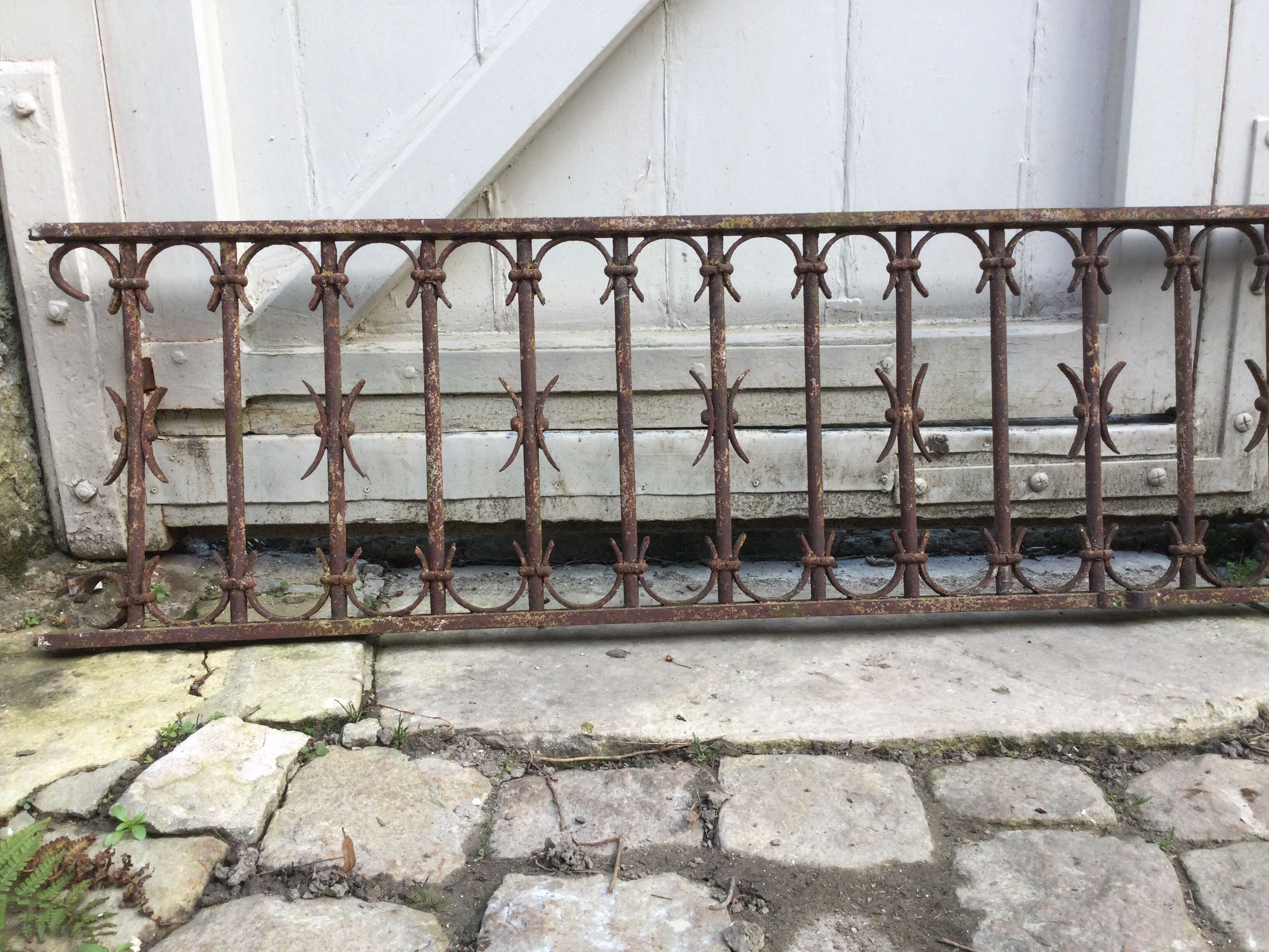 old wrought iron gate