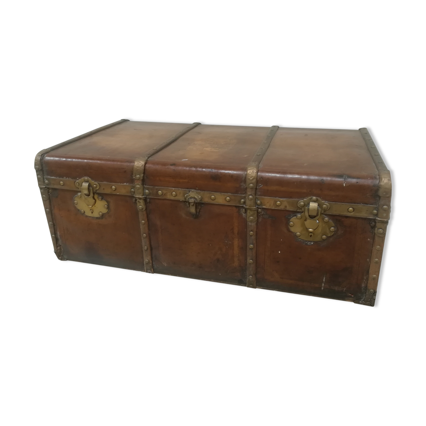 Former trunk Tan Leather