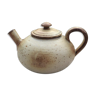 Signed artisan sandstone teapot
