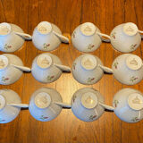 12 cups / saucer Bavaria Porcelain