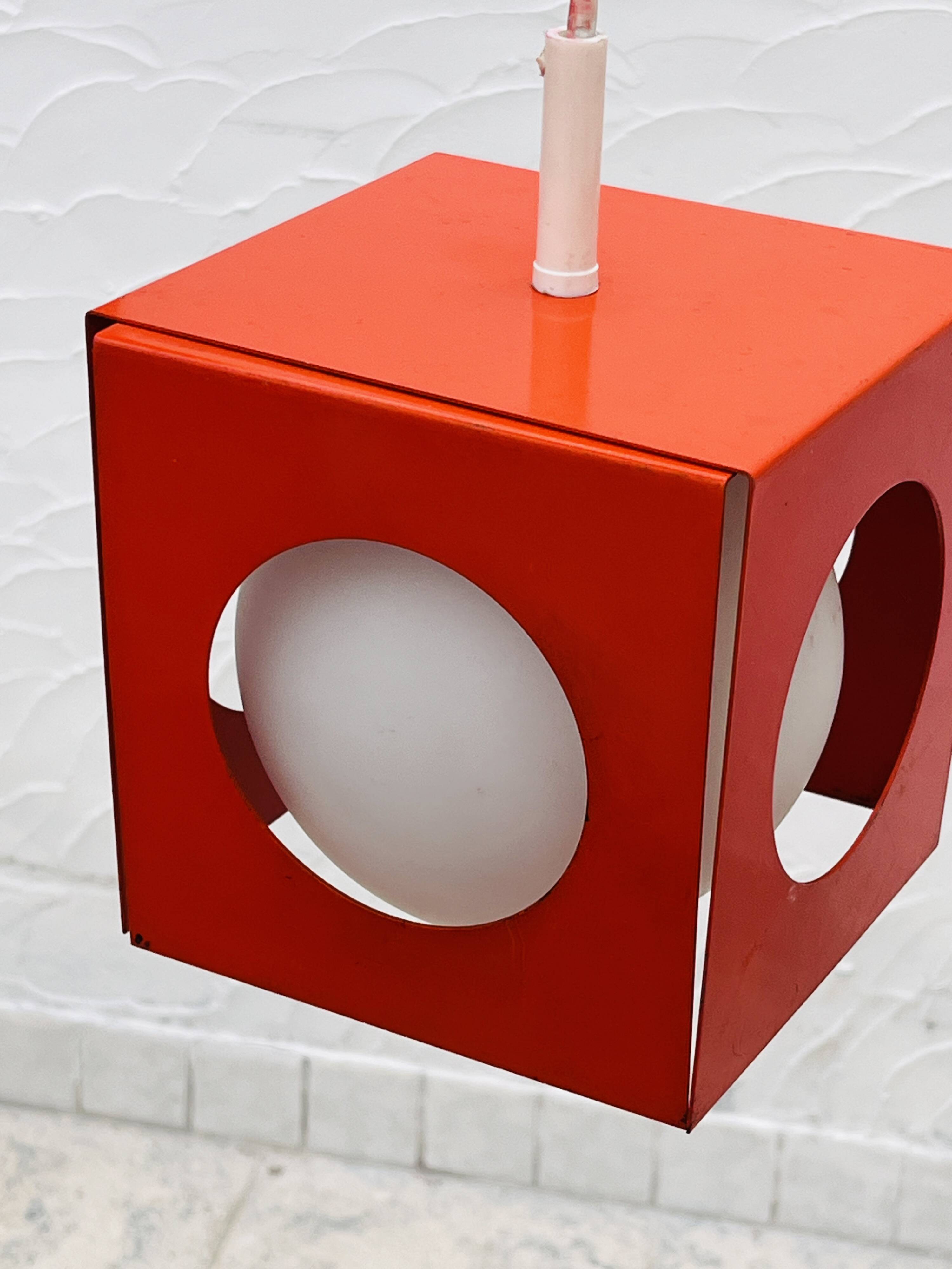 Suspension Space-âge orange