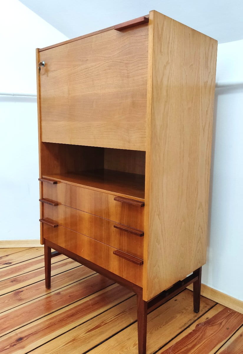 Secretary Desk by F. Mezulanik for UP Závody, Czechoslovakia, 1960s