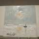 Peinture huile marine Piet van Ost