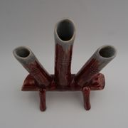Triple ceramic vase Belgium