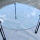 Table ronde "joe ship" design Philippe Starck vers 1982, 120 cm