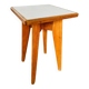 Petite table d’appoint vintage pieds compas